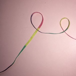 Multicolor ribbon 3 mms