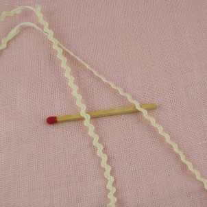 Croquet serpentine coton 3 mm.