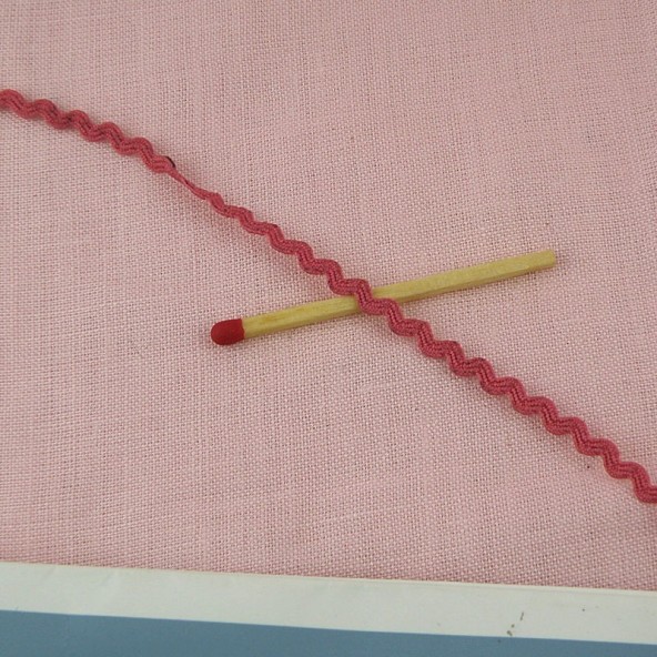 Croquet serpentine coton 3 mm.