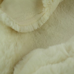 Faux fur fabric for making bears sell by meterd in Alsace