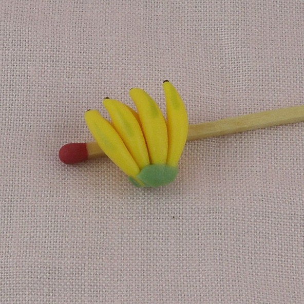 bananas fruits miniatures for doll