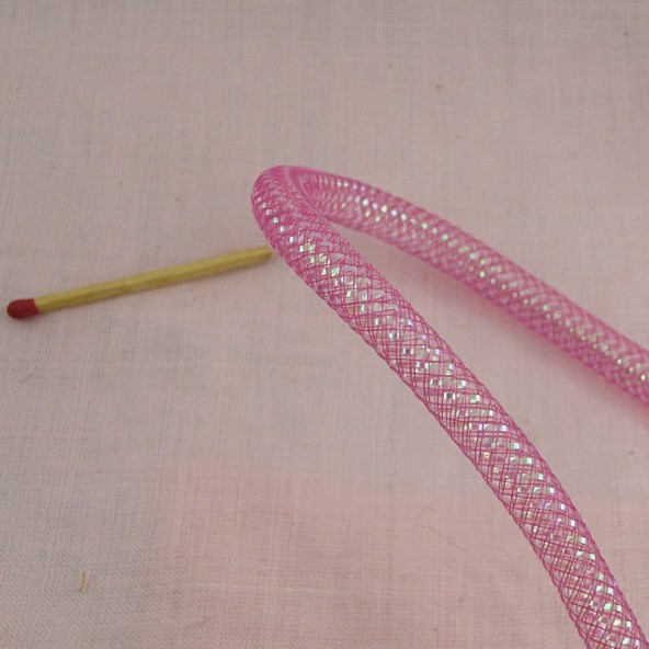 Thread braids hollow, fishnet thread 7 mms.
