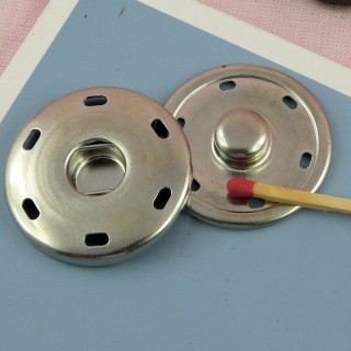 Snaps sew-on fastener 5 mm metal