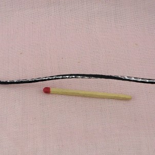 Satin cord 2 mms, 0,2 cm, 1/16". 