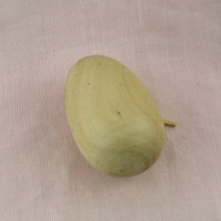 Grueso Corazón de madera bruto(crudo) 8 cm