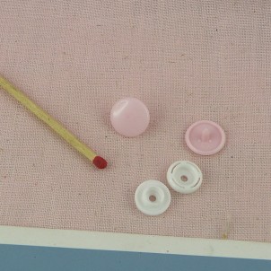 Plastic Snaps fastener 12 mms