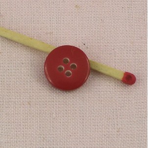 Zweifarbiger Knopf ringt farb-um 13 mm