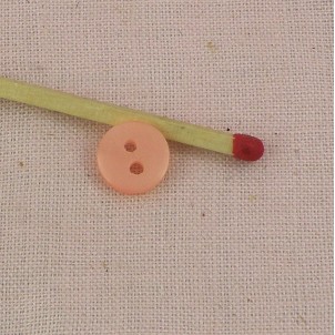 Petit bouton gravé fleur 1 cm