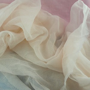 True silk embroidery gauze.