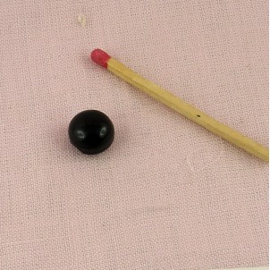 Bouton boule perle 1 cm.