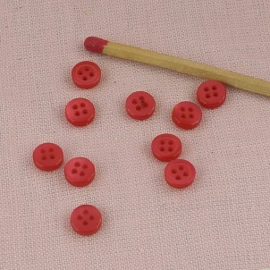 pearly Buttons with edge 6 mms.