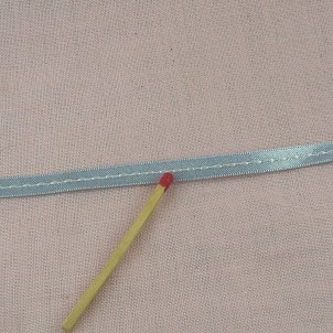 Satin ribbon stitched 5 mms