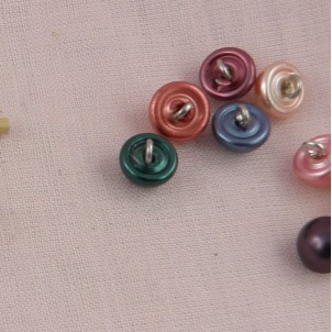 Knöpfe schmeißt perlmutterartige Perle 1 cm raus.