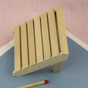 Planche lavoir miniature en bois 5 cm