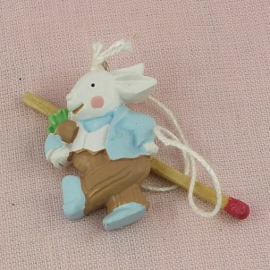miniature  rabbit decoration Easter