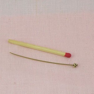 Brass bead head pin 5 cms