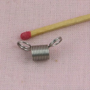  Stainless steel terminator, Cord End, Nickel Color, 