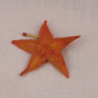 Estrella de mar miniatura cocina muñeca 9 cm.