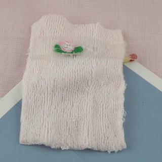 Embroidery miniature bath towels