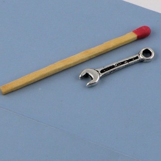 Breloque Clef anglaise outils miniatures