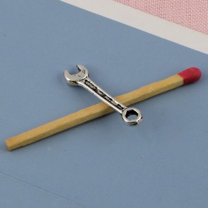 Metal Plug spanner miniature for doll