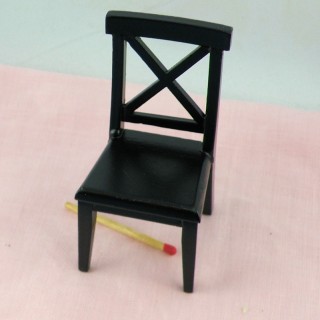 Chaise meuble miniature maison de poupée
