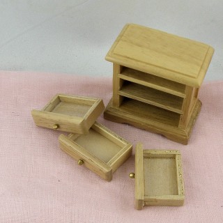 Miniaturkindkammer für Puppenhaus