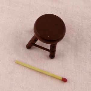 Miniaturhocker für Puppenhaus