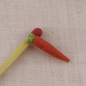 Carotte légume miniature maison poupée