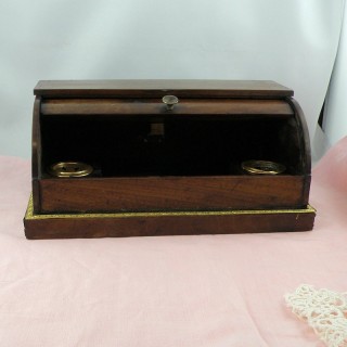 Miniature inkstand old for child or headstock 21 cm