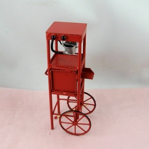 Chariot miniature vente ambulante confiserie