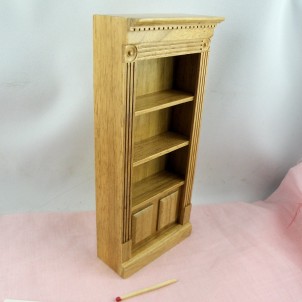 Biblioteca miniatura madera 18 cm