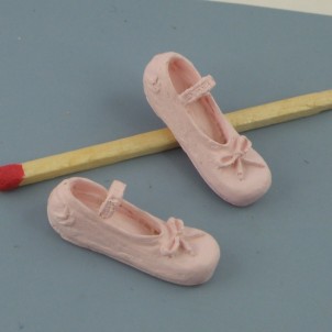 Miniature pumps ballerinas for decoration