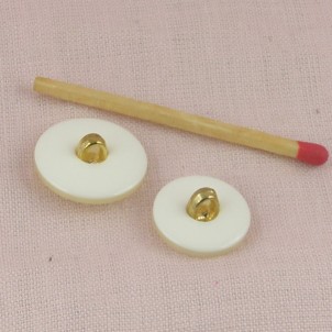 Shank golden button Designer style, 2 sizes.