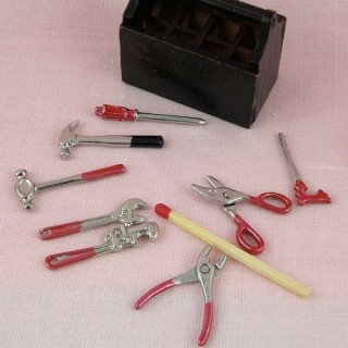 Boite à Outils miniature charpentier