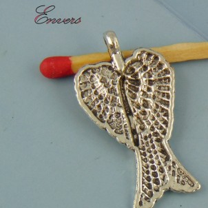 Breloque aile ange miniature 3 cm