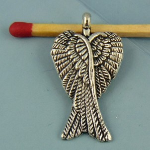Charm miniature wing angel  3 cm