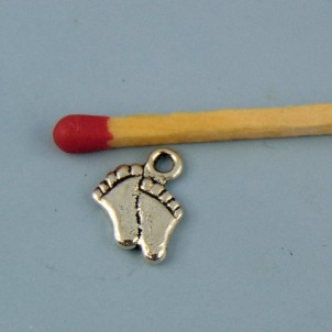 MiniaturAnhänger nackte Füsse 1 cm