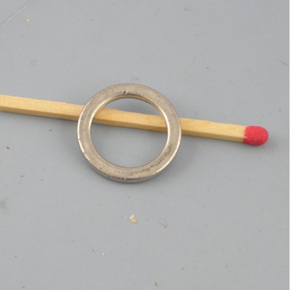 Für Juwelherstellung geschlossener flacher Ring 17 mm
