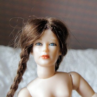 Wig for miniature doll...