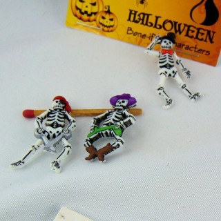 Botones Halloween esqueleto Dress IT up,