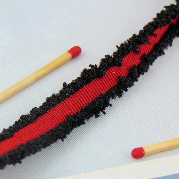 Gimp black and red 1,4 cm,