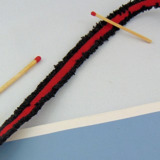 Gimp black and red 1,4 cm,