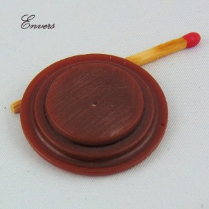 Pendule miniature rétro 4 cm