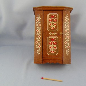 Armoire ancienne miniature meuble maison jouet enfant