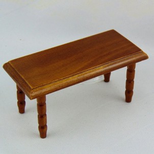 Miniature doll house living room table 1/12