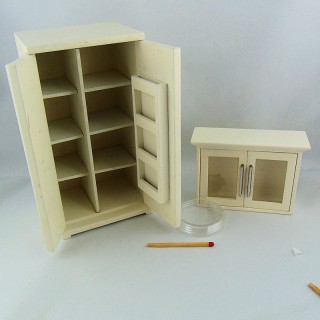 Miniature Kitchen set dollhouse  1/12