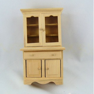 Kitchen miniature wooden buffet 11 cms