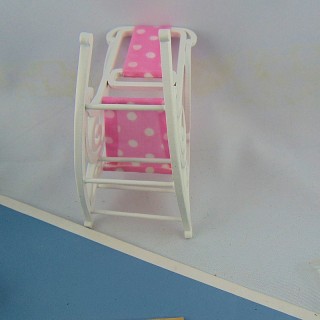 miniature dollhouse rocking chair, 9 cmcs