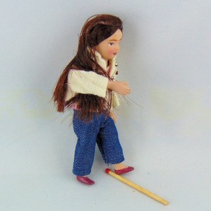 1/12th miniature Lady doll
